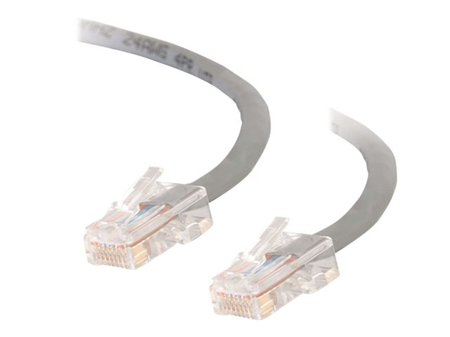 C2G Cat5e Non-Booted Unshielded (UTP) Network Patch Cable - patch cable - 7 m - grey