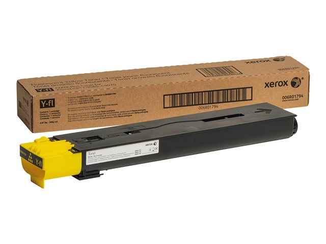 Xerox - Fluorescent yellow - original - toner cartridge - for PrimeLink C9065, C9070