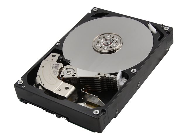 Toshiba Enterprise Capacity MG06SCA Series MG06SCA10TE - Hard drive - 10 TB - internal - 3.5" - SAS 12Gb/s - nearline - 7200 rpm - buffer: 256 MB