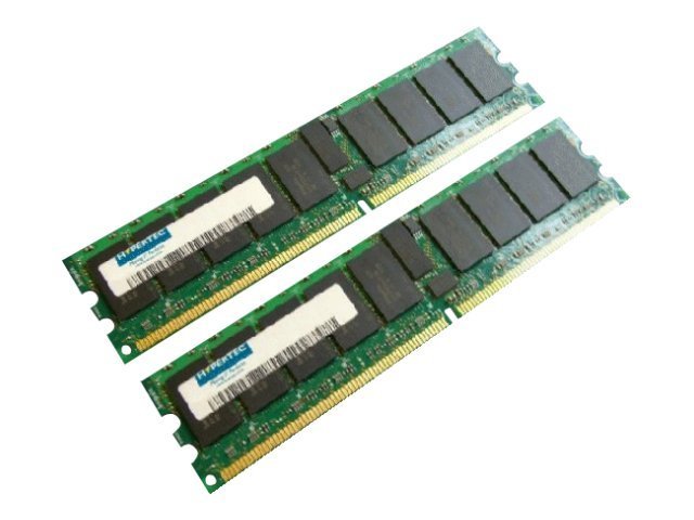 Hypertec Legacy - DDR - kit - 2 GB: 2 x 1 GB - DIMM 184-PIN - 400 MHz / PC3200 - registered