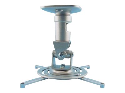 UNIV CEILING PROJECTOR MOUNT SILVER