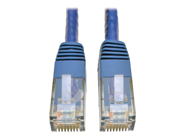 Eaton Tripp Lite Series Cat6 Gigabit Molded (UTP) Ethernet Cable (RJ45 M/M), PoE, Blue, 5 ft. (1.52 m) - patch cable - 1.52 m - blue