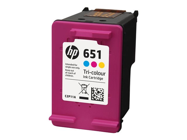 INK CARTRIDGE NO 651 TRI-COLOR HU