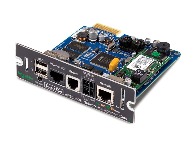 APC Network Management Card 2 - remote management adapter - SmartSlot - 10/100 Ethernet