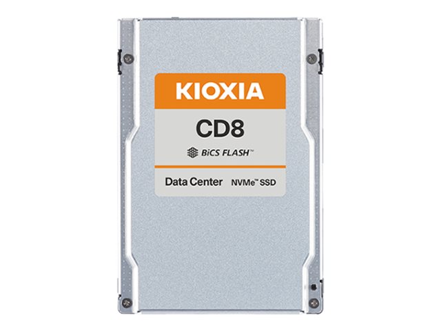 KIOXIA CD8-V Series KCD8DVUG12T8 - SSD - Data Centre, Mixed Use - 12800 GB - PCIe 4.0 x4 (NVMe)