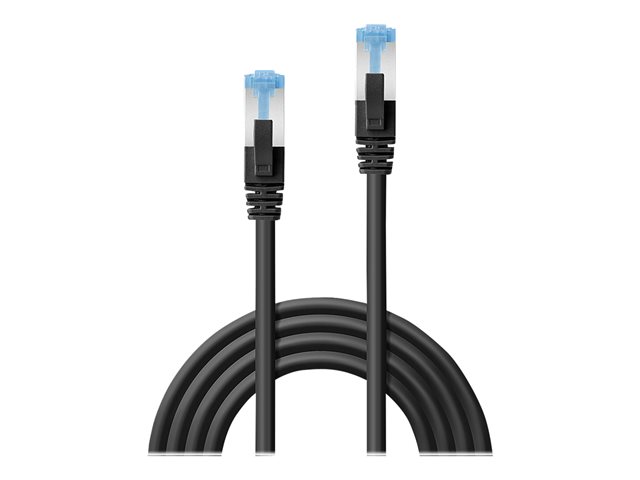 Lindy patch cable - 15 m - black