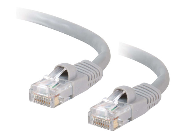C2G Cat5e Booted Unshielded (UTP) Network Patch Cable - patch cable - 15 m - grey