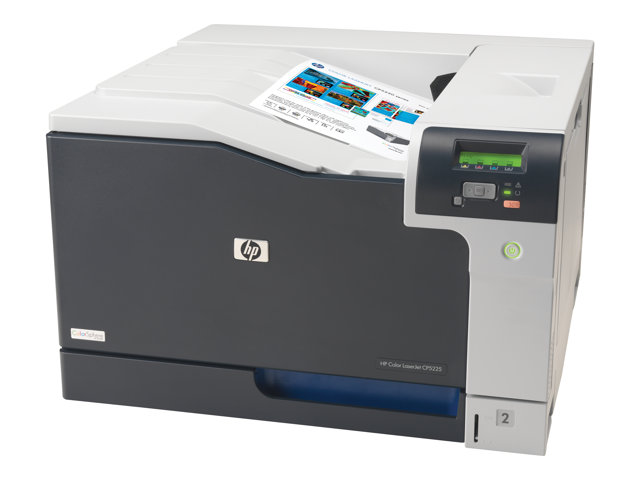 HP Color LaserJet CP5225, print, 20ppm mono & colour, A3, 600x600dpi, 192MB, 100 sheet multi purpose tray, 250 sheet paper tray, hi-speed USB 2.0, oen year warranty