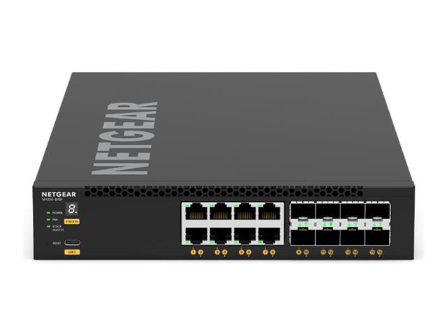 NETGEAR M4350 Series M4350-8X8F - switch - 16 ports - Managed - rack-mountable