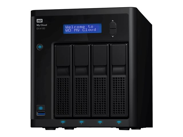 WD My Cloud EX4100 WDBWZE0240KBK - NAS server - 24 TB