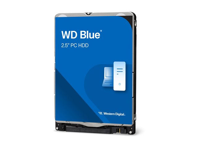 WD Blue WD5000LPZX - Hard drive - 500 GB - internal - 2.5" - SATA 6Gb/s - 5400 rpm - buffer: 128 MB