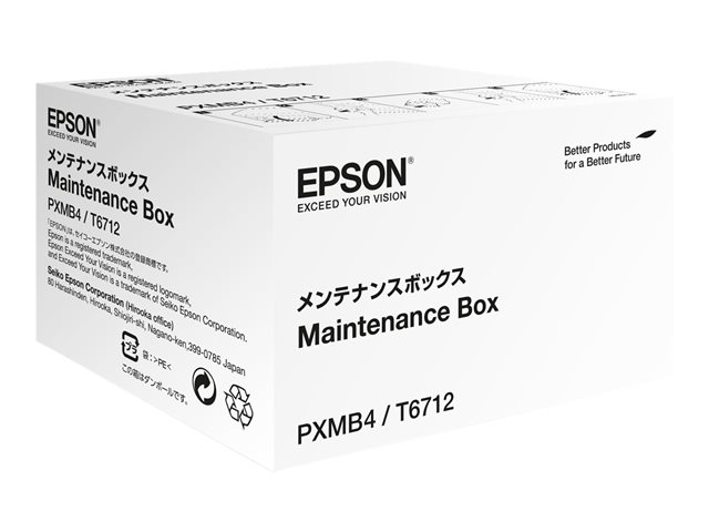 Epson Ink Cartridges, T6712, Maintenance Box