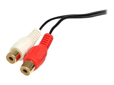 StarTech.com 6 ft. (1.8 m) 3.5mm to RCA Cable - 3.5mm to 2x RCA - Male/Female - 3.5mm to RCA (MU1MFRCA) - audio cable - 1.83 m