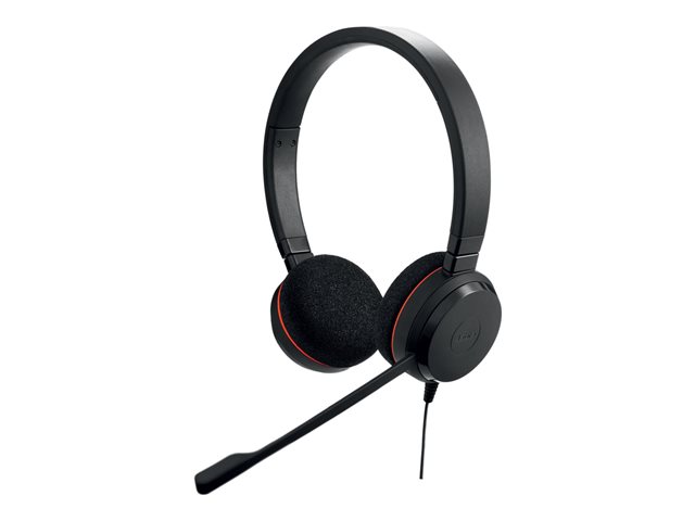 Jabra Evolve 20 MS stereo - headset - USB-C