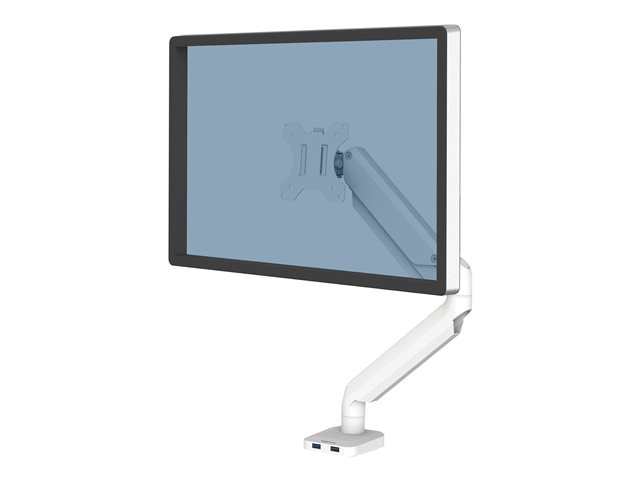 Fellowes Platinum Series mounting kit - adjustable arm - for Monitor - white