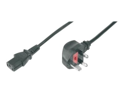 ASSMANN - power cable - power IEC 60320 C13 to BS 1363 - 1.8 m