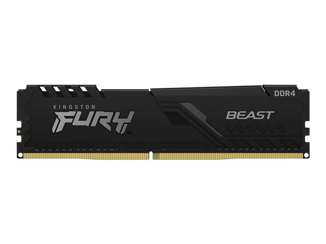 Kingston FURY Beast - DDR4 - kit - 32 GB: 2 x 16 GB - DIMM 288-pin / PC4-29800 - unbuffered