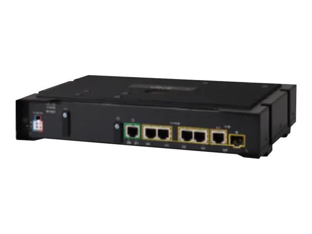 Cisco Catalyst Rugged Series IR1821 - Router 4-port switch - 1GbE - WAN ports: 2 - DIN rail mountable, wall-mountable