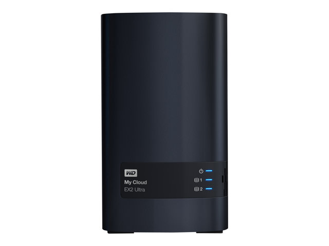 WD My Cloud EX2 Ultra WDBVBZ0160JCH - personal cloud storage device - 16 TB