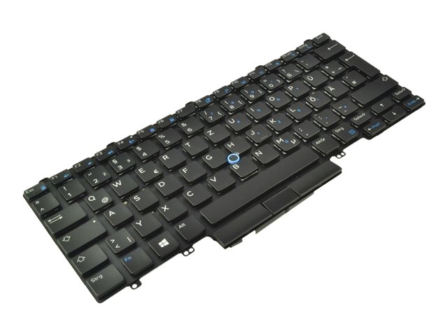 Dell - notebook replacement keyboard - with pointing stick - German