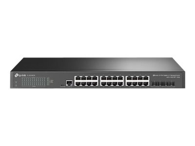 TP-Link JetStream TL-SG3428X V1.6 - Switch - Managed - 24 x 10/100/1000 + 4 x 10 Gigabit SFP+ - rack-mountable