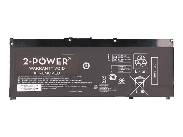 2-Power - laptop battery - Li-pol - 4550 mAh - 52 Wh