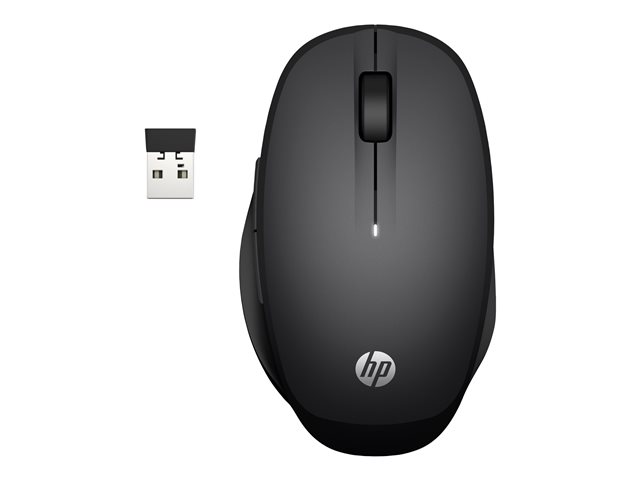 HP Dual Mode - mouse - Bluetooth, 2.4 GHz - black