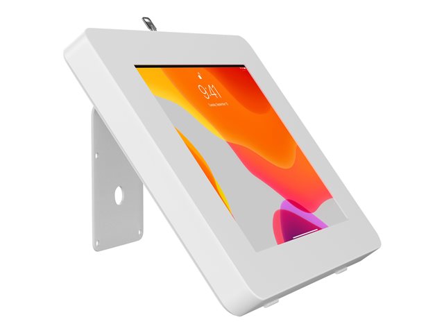 CURVED STAND WALL MOUNT WITH PARAGON ENCLOSURES (WHITE)