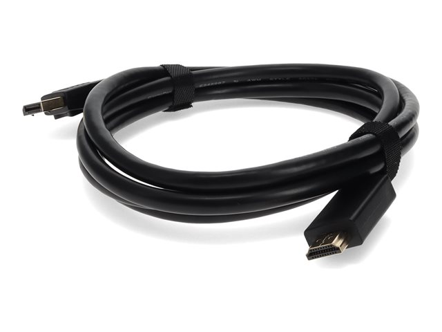 6FT DP TO HDMI M/M BLACK ADAPTER CABLE
