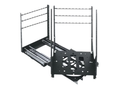 Middle Atlantic SRSR X-26 - Rotating rail system - black powder coat - 26U - 19"