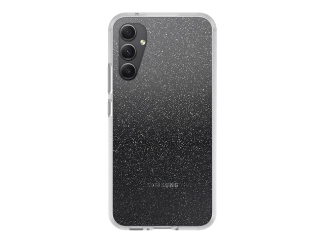 OtterBox React Series - Back cover for mobile phone - stardust (clear glitter) - for Samsung Galaxy A34 5G