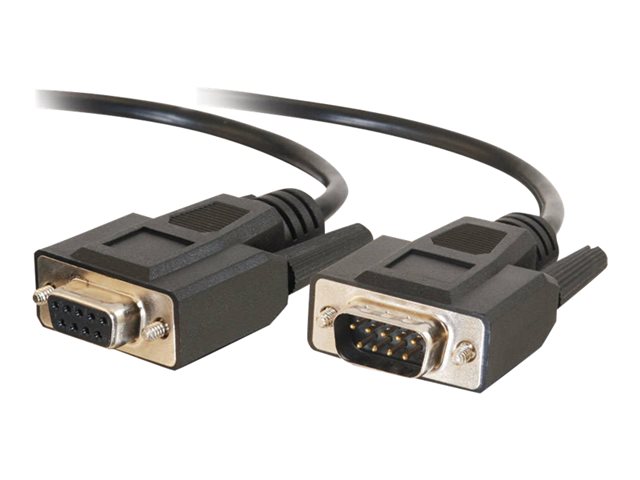 C2G - serial extension cable - DB-9 to DB-9 - 3 m