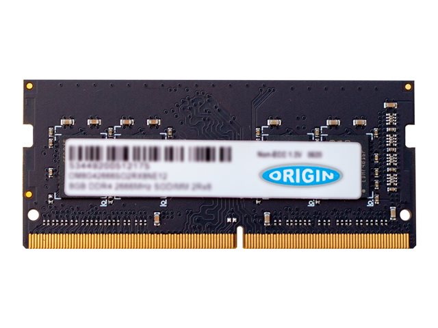 Origin Storage - DDR4 - module - 8 GB - SO-DIMM 260-pin - 2666 MHz / PC4-21300 - unbuffered