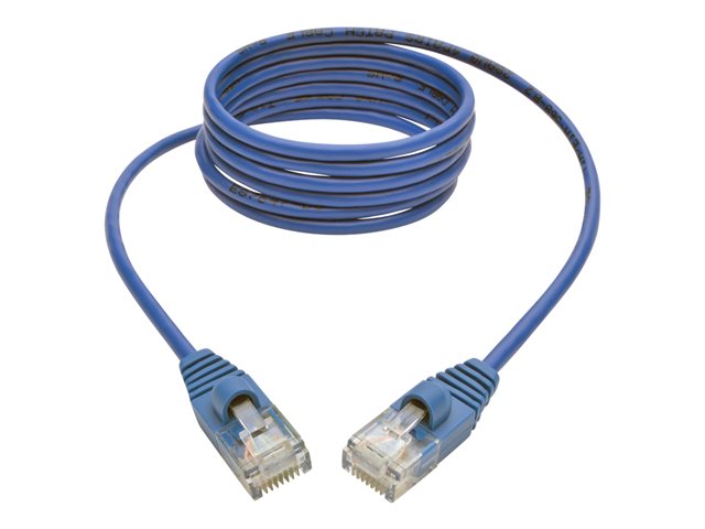 Eaton Tripp Lite Series Cat5e 350 MHz Snagless Molded Slim (UTP) Ethernet Cable (RJ45 M/M) - Blue, 5 ft. (1.52 m) - patch cable - 1.52 m - blue