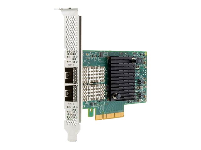 HPE 640SFP28 - Network adapter - PCIe 3.0 x8 / PCIe 3.0 x4 low profile - 25 Gigabit Ethernet x 2 - for Apollo 20 2U, 4200 Gen10, Edgeline e920, ProLiant DL360 Gen10, DL360 Gen9