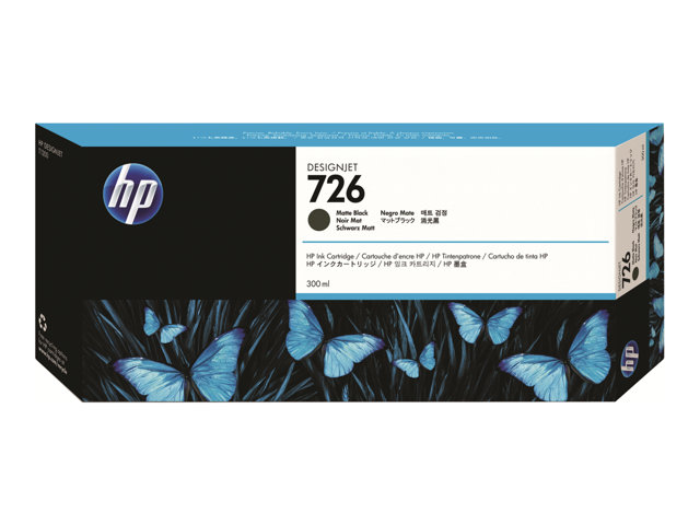 HP 726 - matte black - original - DesignJet - ink cartridge