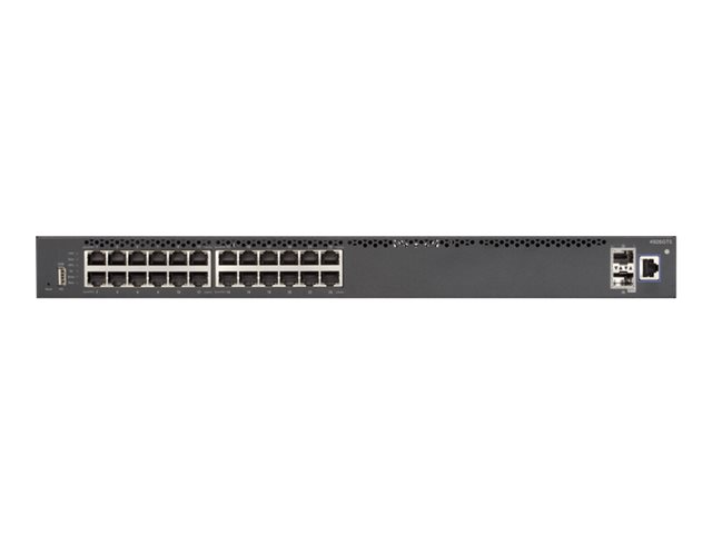 Extreme Networks Ethernet Routing Switch 4900 4926GTS - Switch - L3 - Managed - 24 x 10/100/1000 + 2 x 10 Gigabit SFP+ - rack-mountable - with 90 days Post-Purchase Advanced Technical Support