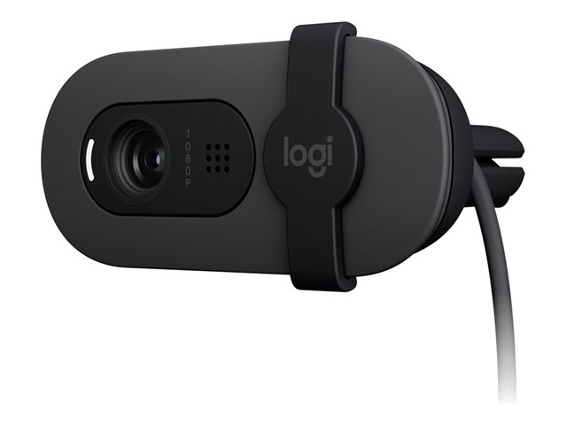 Logitech BRIO 105 - Webcam - colour - 2 MP - 1920 x 1080 - 1080p, 720p - audio - USB
