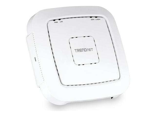 TRENDnet TEW 821DAP AC1200 Dual Band PoE Access Point - radio access point - Wi-Fi 5 - TAA Compliant