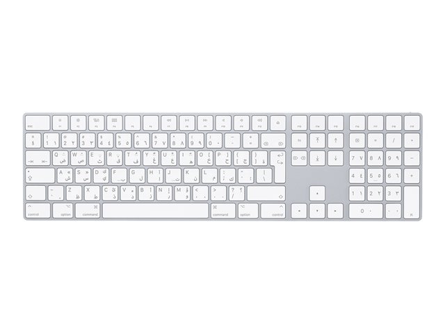 Apple Magic Keyboard with Numeric Keypad - keyboard - QWERTY - Italian - silver Input Device