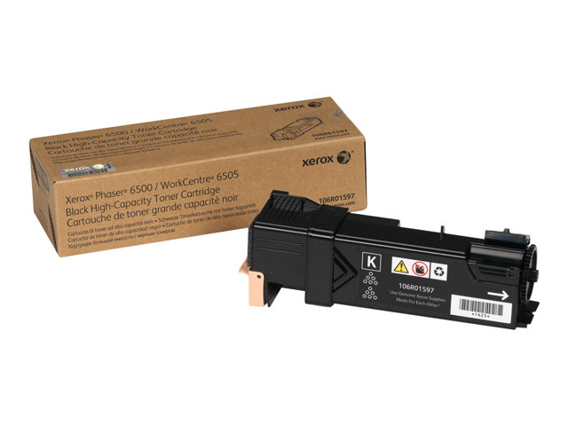 Xerox Phaser 6500 - high capacity - black - original - toner cartridge