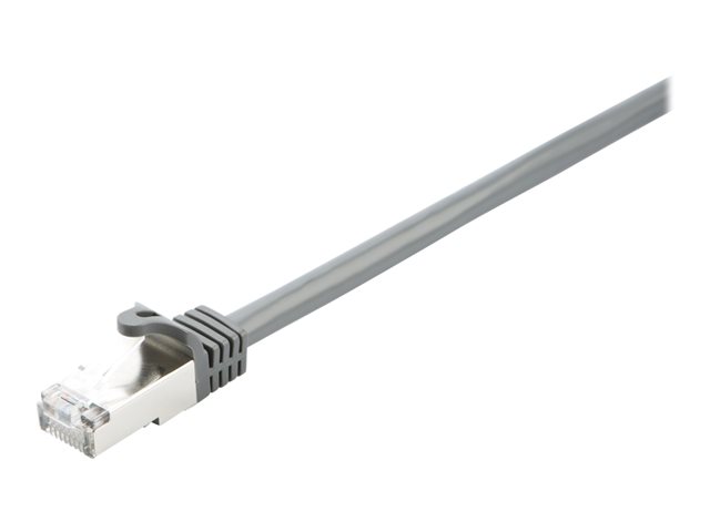 CAT6 ETHERNET GREY STP 1M RJ45 100 COPPER SNAGLESS