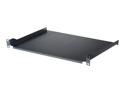 Intellinet 19" Cantilever Shelf, 2U, Fixed, Depth 350mm, Max 15kg, Black, Three Year Warranty - rack shelf - 2U