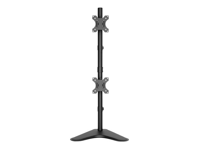DUAL STACK MONITOR DESK STAND 13-32IN TILT SWIVEL ROTATE