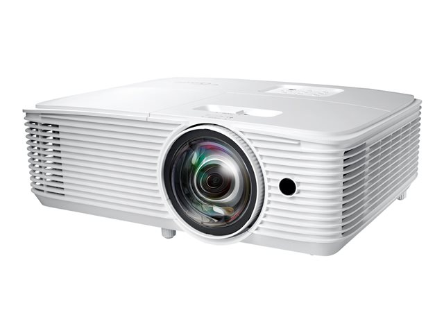 Optoma W309ST - DLP projector - portable - 3D - 3800 lumens - WXGA (1280 x 800) - 16:10 - 720p - short-throw fixed lens