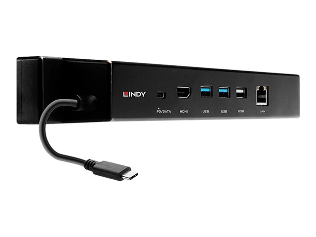 LINDY - docking station - USB-C 3.2 Gen 2 - HDMI - GigE