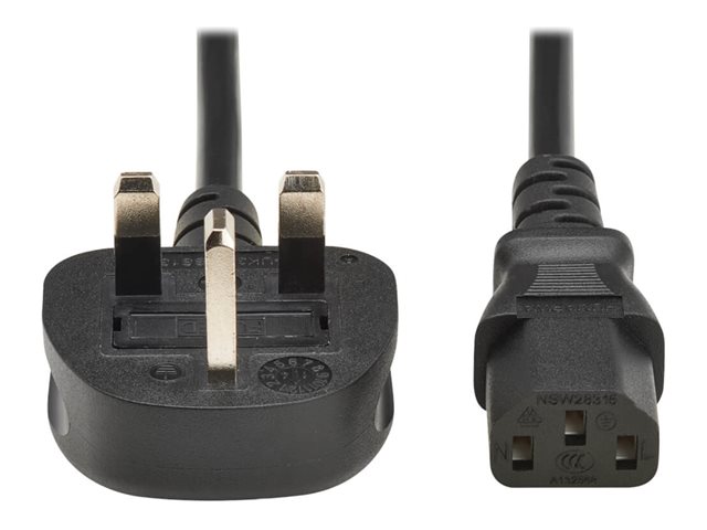 Eaton Tripp Lite Series - power cable - BS 1363 to power IEC 60320 C13 - 2 m