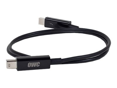 OWC 1.0 Meter Thunderbolt Cable - Black(TB&2)