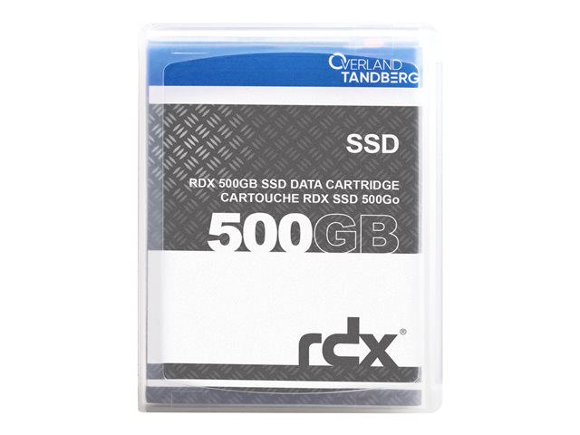 Overland-Tandberg - RDX SSD cartridge x 1 - 500 GB - storage media