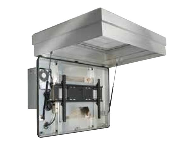 Peerless Indoor/Outdoor Protective Enclosures FPE55FH-UK-S enclosure - for flat panel - stone grey